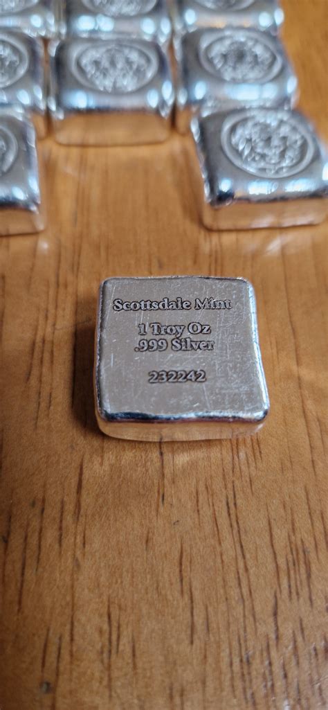 Oz Silver Scottsdale Cast Bars Uk Ungraded The Silver Forum