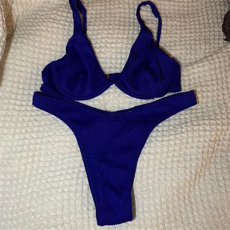 Depop Payment Only Blue Bikini From Depop