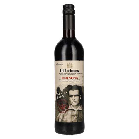 Buy 19 Crimes Behind Bars Red Wine 13,5% Vol. 0,75l – – Mydrinx.shop