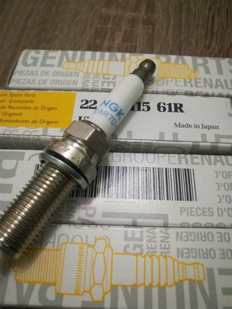 224011561R Свеча зажигания RENAULT | Запчасти на DRIVE2