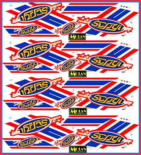 Jual Sticker Striping Variasi Thailand Thailook Scoopy Fi