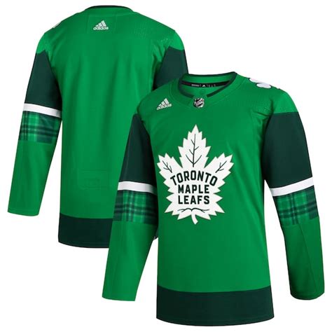 Mens Toronto Maple Leafs Adidas Kelly Green 2023 Patricks Day