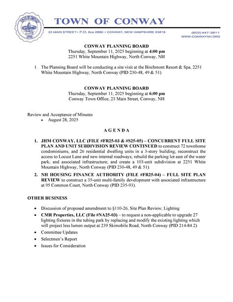 What remick and gendron hampton nh offers for planning 6