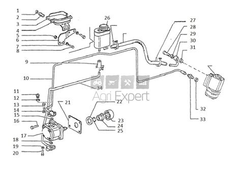 Accouplement De Pompe Hydraulique Tracteur Fiat Ford Laverda