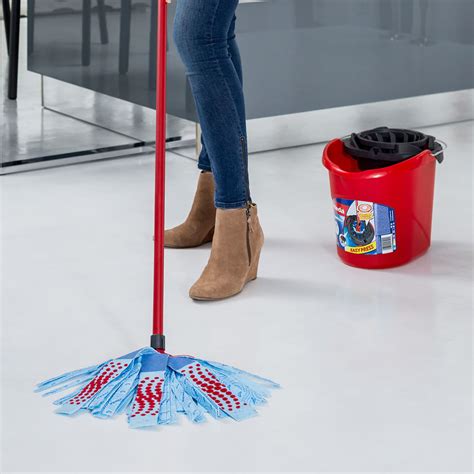 Vileda Supermocio Xl Action Mop With Refill Wilko