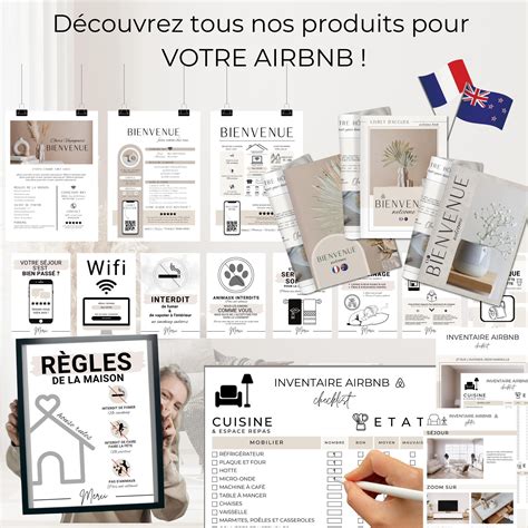 Livret Daccueil Airbnb Fran Ais Pages A Template Canva Etsy France