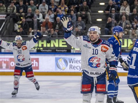 Playoff Halbfinal Spiel 2 Und Dann Kam Andrighetto ZSC Holt Sich In