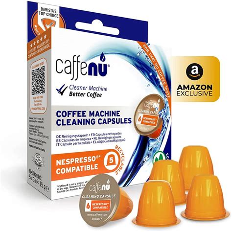 Caffenu Cleaning Capsules For Nespresso Coffee Machine