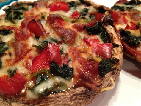 Portabella Mushroom Pizzas A Healthy Makeover