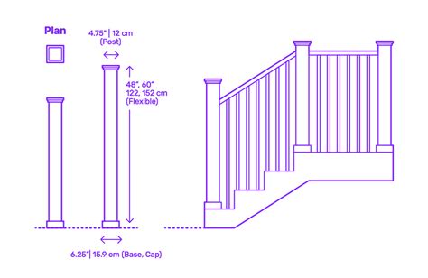 Newel Cap Dimensions And Drawings