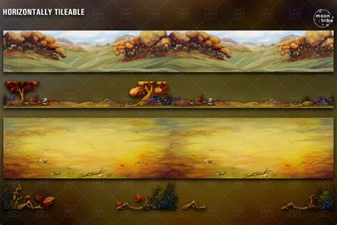 Fantasy Backgrounds #1 | GameDev Market