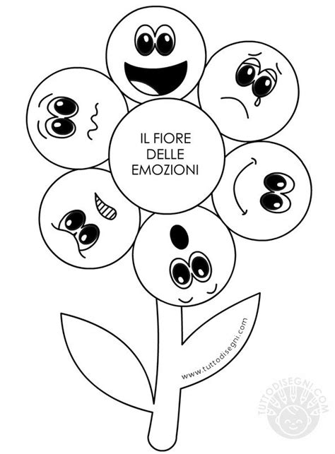 Fiore Delle Emozioni Da Colorare