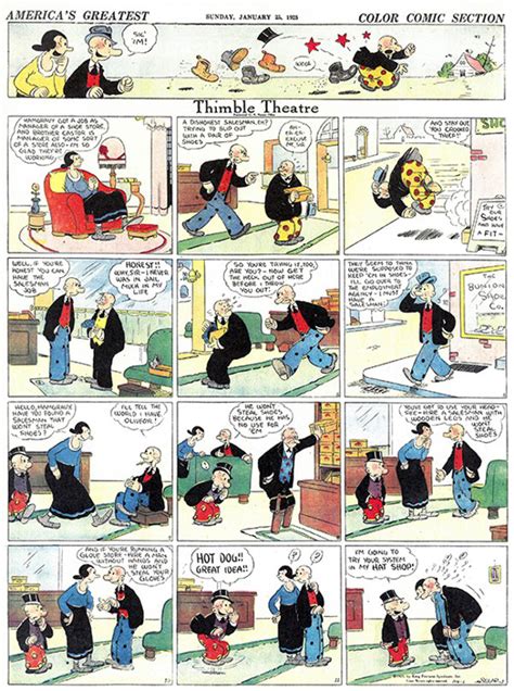 First Versions: Popeye (comics)