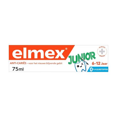 elmex dentifrice junior 6-12 ans 75 ml | Carrefour Site