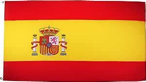 AZ FLAG Flagge Spanien 150x90cm SPANISCHE Fahne 90 X 150 Cm Feiner