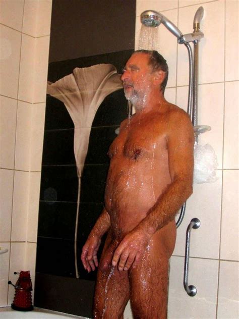 Mature Men Shower