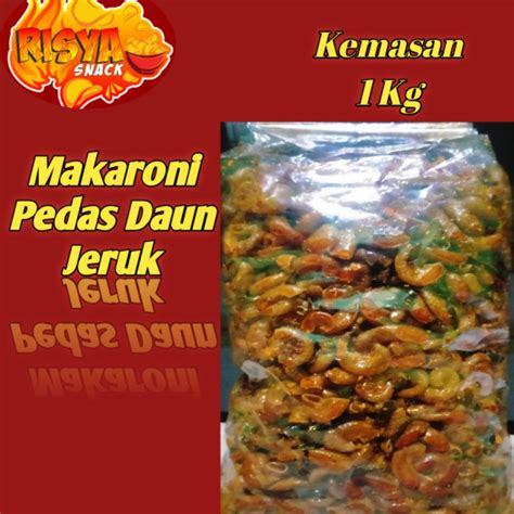 Jual Makaroni Pedas Daun Jeruk Makaroni Kg Shopee Indonesia