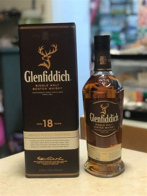 蘇格蘭威士忌glenfiddich Single Malt Scotch Whisky 18 Year（700ml 嘢食 And 嘢飲 酒精