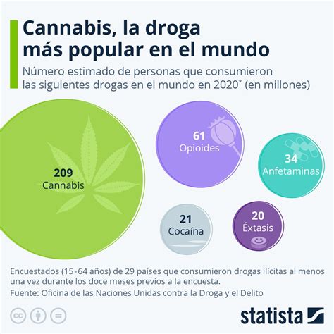 Cannabis La Droga Más Popular En El Mundo