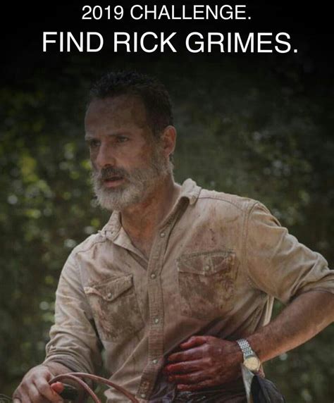 RICK GRIMES | Walking dead quotes, Walking dead art, The walking dead