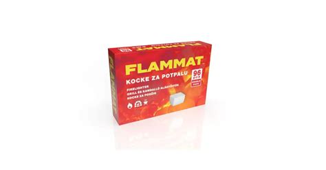 Flammat Kocke Za Podžig 96 Kom Kerozin