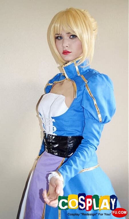 Saber Cosplay from Fate Stay Night by Rebecca - CosplayFU's Blog