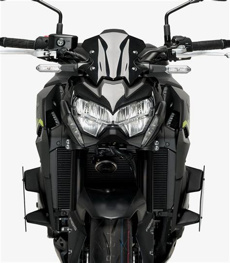 Naked Side Winglets 20284N For Kawasaki Z900 Black By Puig