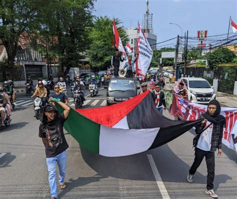 Aliansi Gerakan Masyarakat Tangerang Gelar Aksi Bela Palestina Boikot