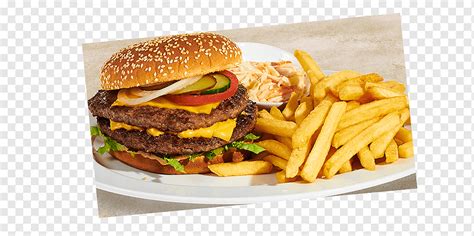 French Fries Cheeseburger Hamburger Whopper Buffalo Burger American