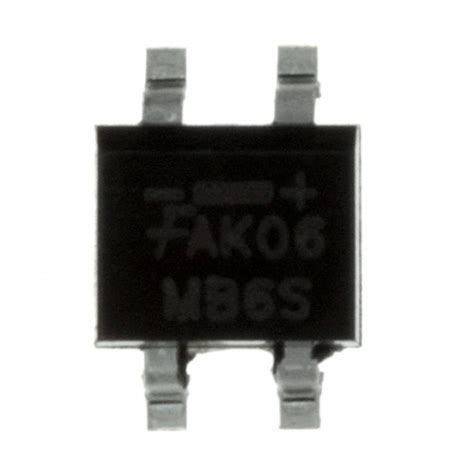 MB6S, диодный мост 0.5А 600В [MBS] купить недорого в Санкт-Петербурге ...