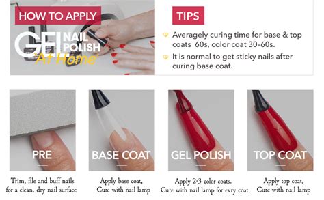 Amazon Gellen Gel Nail Polish Set Nude Brown Nail Polish Set Colors With Base Glossy