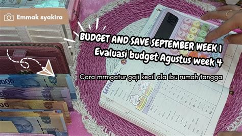 Budgeting September Week Evaluasi Budget Agustus Week Cara