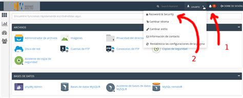 Cambiar La Contrase A De Una Cuenta Cpanel Mundosica