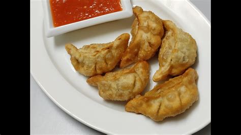 Fried Chicken Momos Recipe Homemade Chicken Momos Recipe Youtube