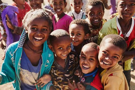 Happy Ethiopian Children