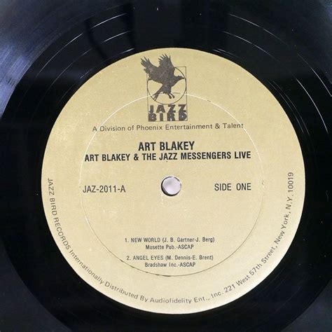 Yahoo オークション 米 ART BLAKEY JAZZ MESSENGERS LIVE JAZZ BIR