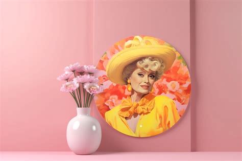 Blanche Devereaux Fashion Deluxe: Painting Art Print Inspired by Golden ...