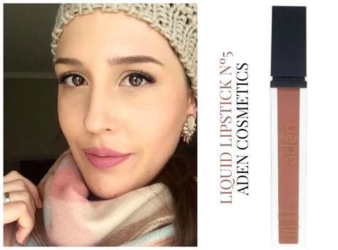 Beauty Touch: DEAR LIPSTICK | LIQUID LIPSTICK Nº5 - ADEN COSMETICS