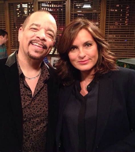 Ice T And Mariska Hargitay Law And Order Special Victims Unit Law And