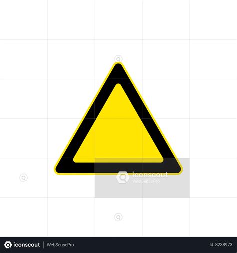 Hand Trapping Warning Sign Animated Icon Download In Json Lottie Or