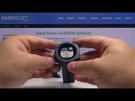 How To Change Language In GARMIN Instinct Language Settings YouTube