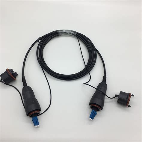 IP67 Defense Waterproof Fiber Optical Cable With Fullaxs LC For Ericsson