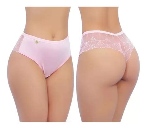 Calcinha Plus Size Sensual Renda Kit Tangas Lingerie Parcelamento Sem Juros