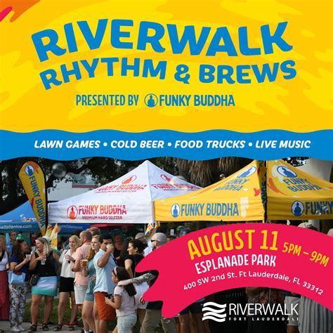 Riverwalk Rhythm and Brews | Funky Buddha