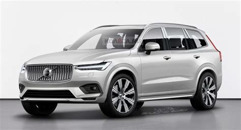 Heres One Take On Volvos Upcoming Xc100 Flagship Suv Volvo Suv Volvo
