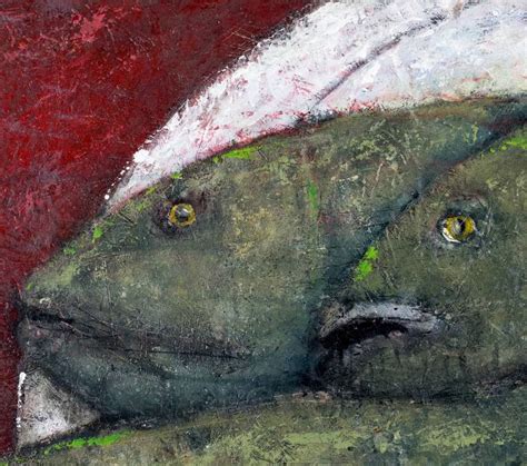 Luca Brasi Sleeps With The Fishes Painting By Daniel Stroup Saatchi Art