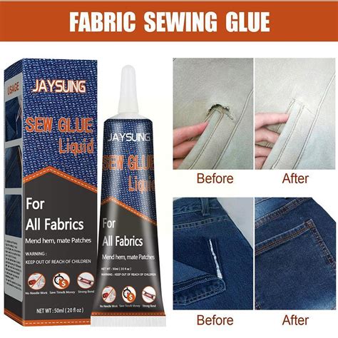 Fast Drying Fabric Glue Fabric Sew Glue Liquid Sewing Glue Liquid Adhesive Sew Glue Pvc