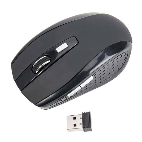 Mouse Sem Fio De Ghz Para Pc Laptop Computador Preto Ptico Dpi