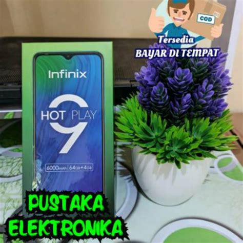 Jual Infinix Hot Play Gb Mah Battery Garansi Resmi Cod Shopee Indonesia