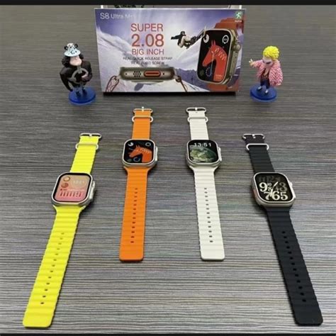 Super 2.08 Big Inch S8 ultra Max Series 8 Smart Watch with Wireless ...